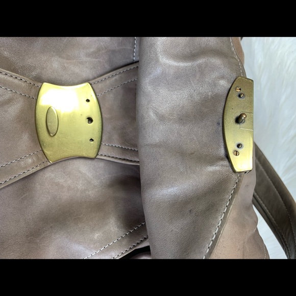 💥SOLD!!Kooba Gray Leather Hobo Bag - Picture 5 of 8